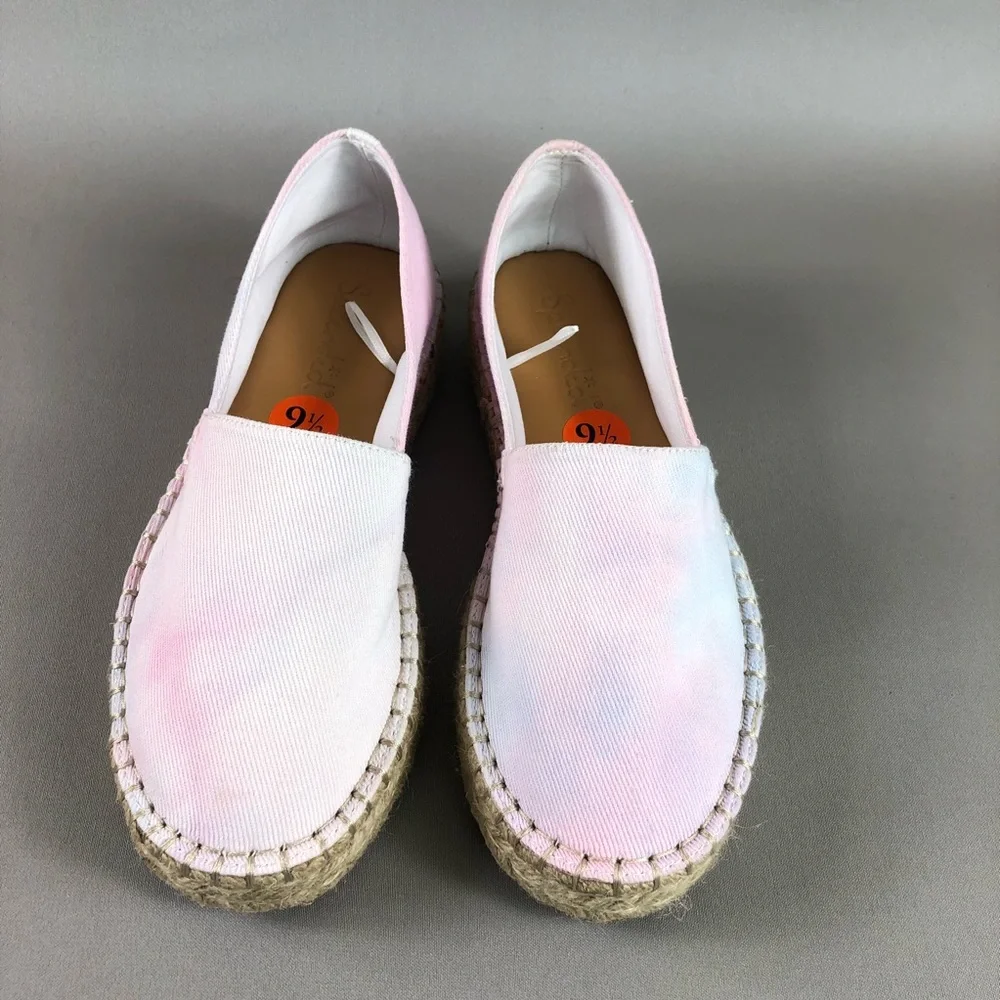 Splendid Laney Tie Dye Platform Espadrille